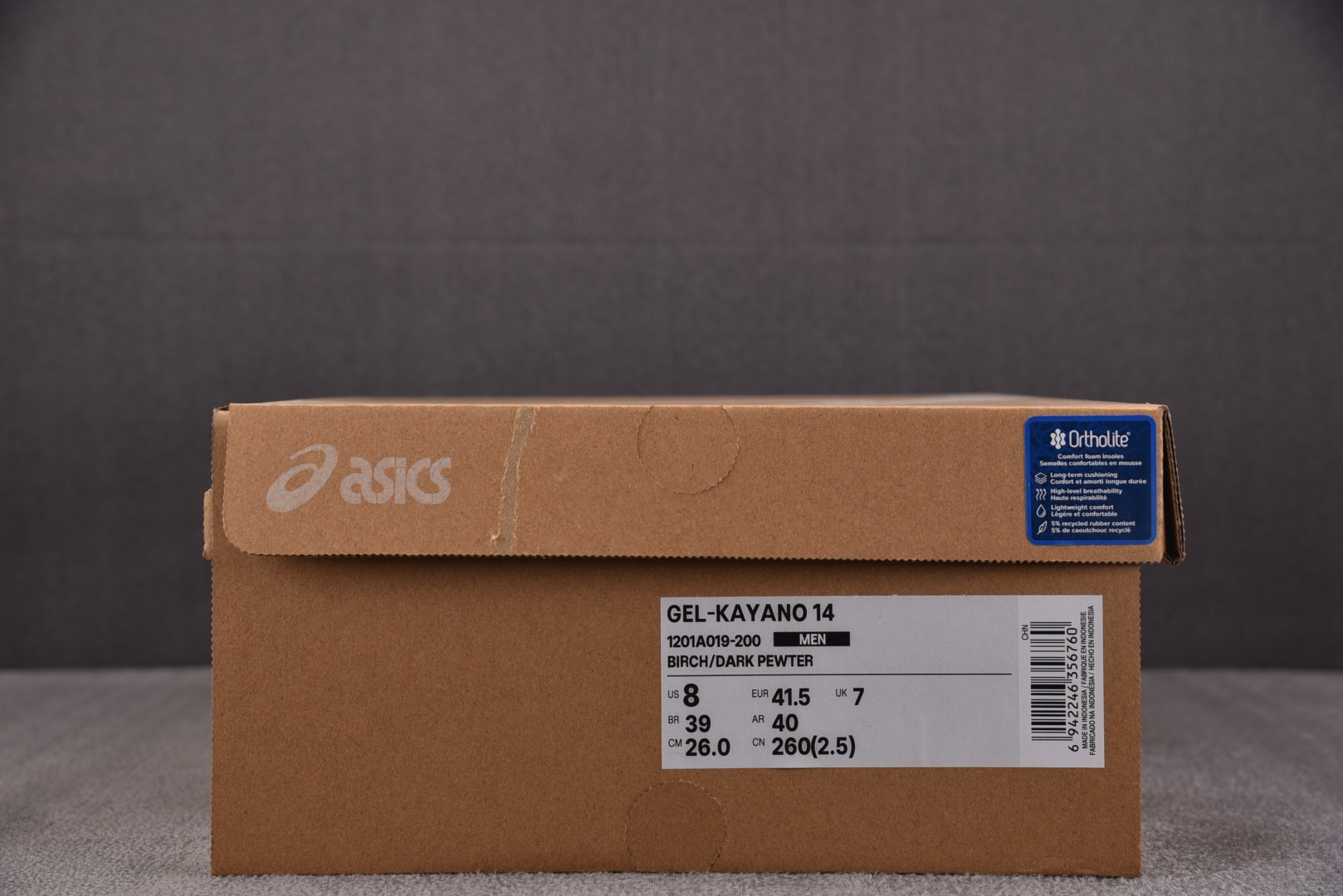 Asics 尺码36-47

纯原版出品-ASICS Gel-Kayano 14 Birch Dark 
