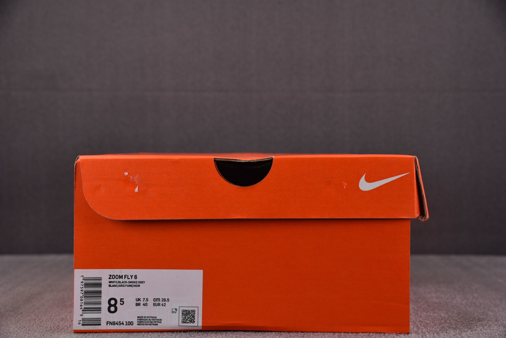 Zoom 尺码36-46

纯原版出品-Zoom Fly 6 White Smoke Grey 白烟灰 