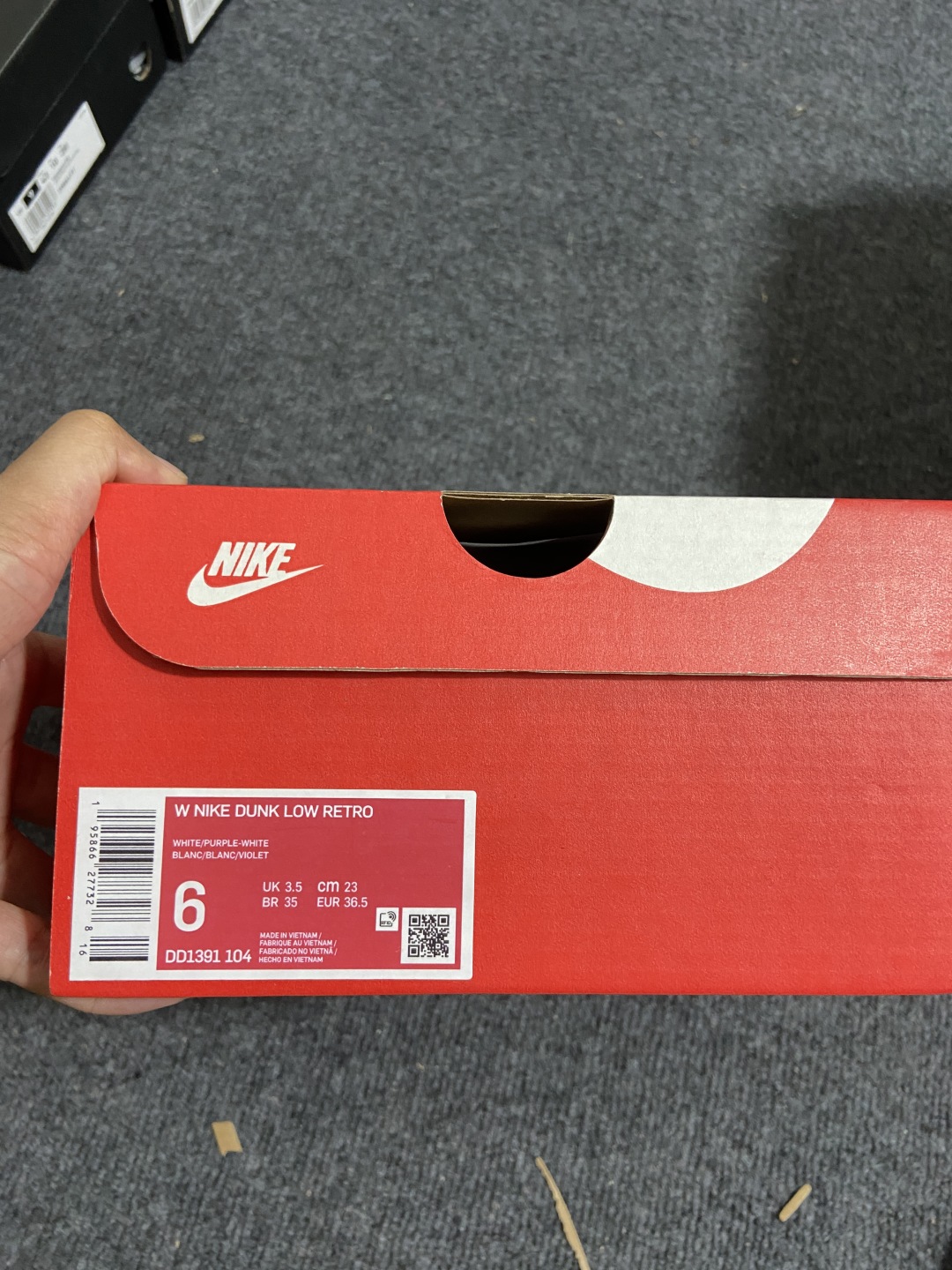 Dunk白紫 鞋码：36-46

性价比出品-Dunk Low SB Retro 白紫DD1391-10