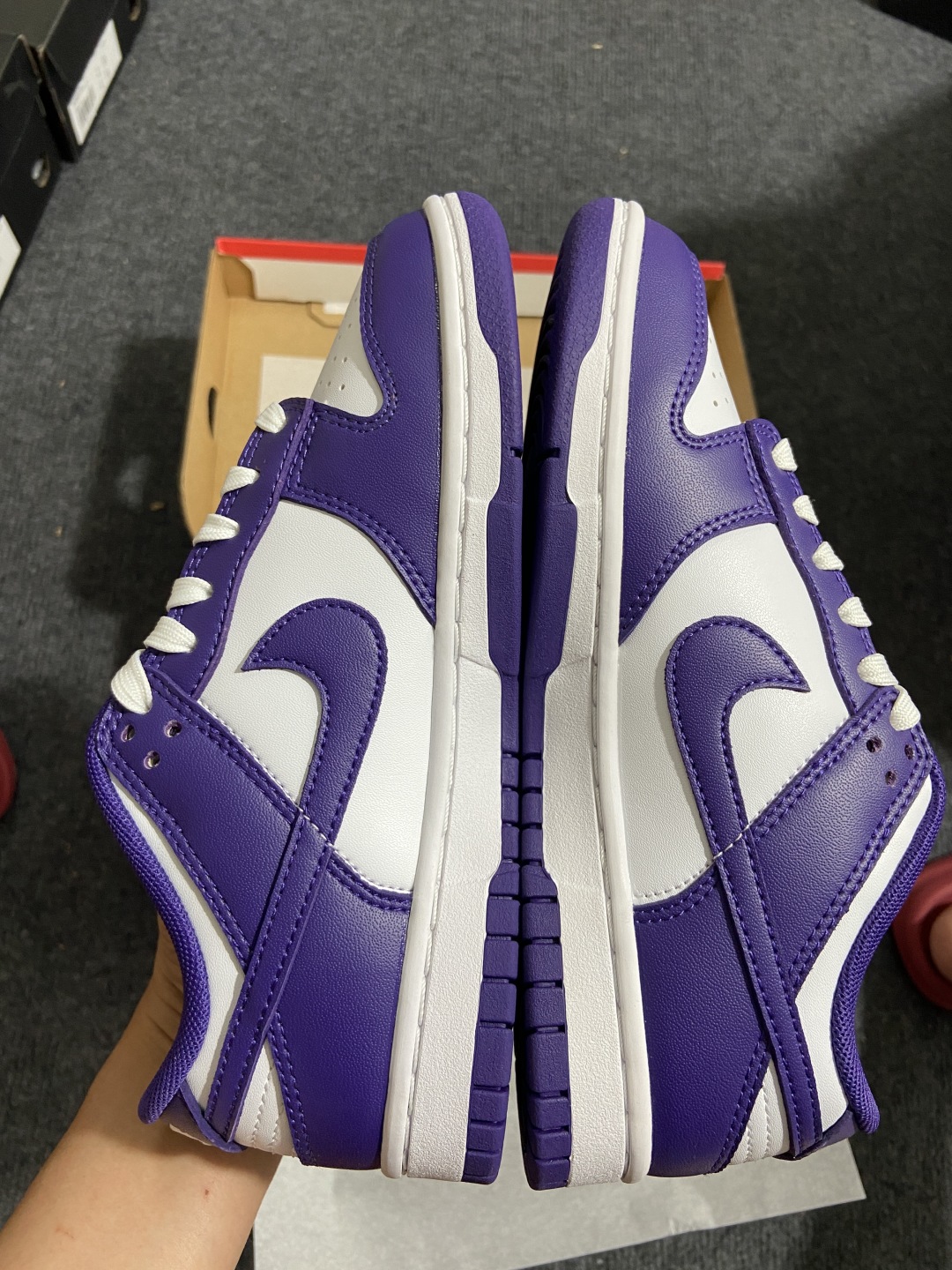 Dunk白紫 鞋码：36-46

性价比出品-Dunk Low SB Retro 白紫DD1391-10