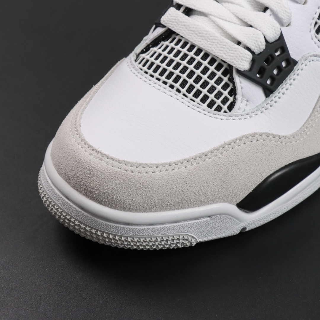 
Jordan Air Jordan 4 retro military black  灰白黑 白水泥2.