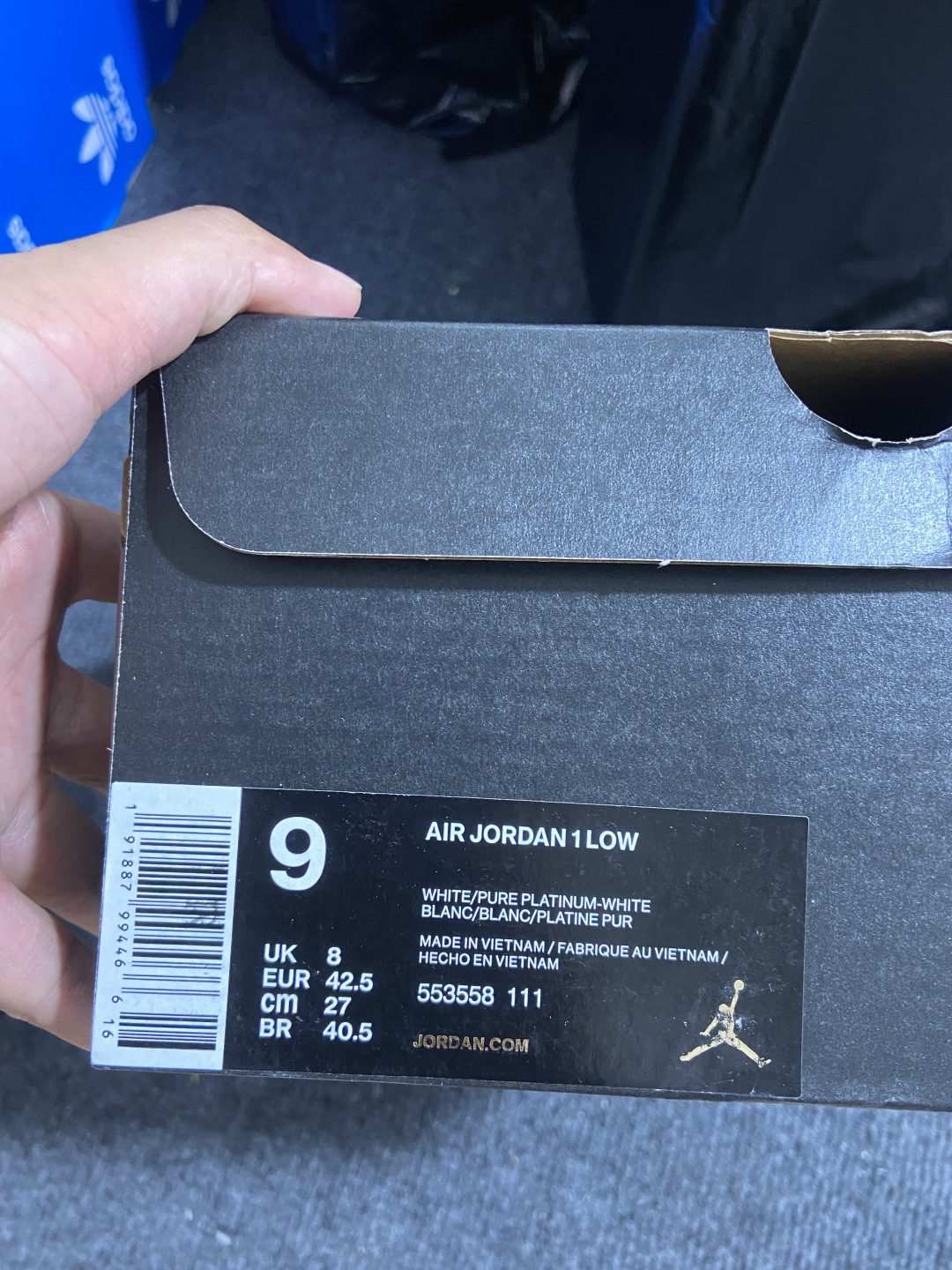 aj1纯白低帮 尺码：35.5-46

Air Jordan 1 AJ1 纯白耐克低帮男女小白鞋 -11