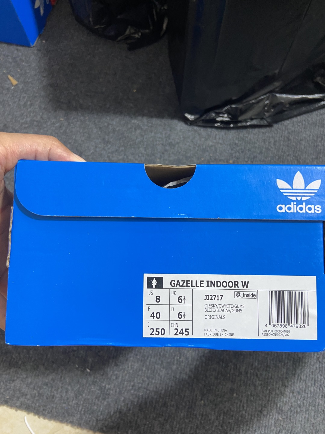 
【纯原版】Adidas Originals Gazelle Indoor  防滑低帮T头德训鞋 GZ复