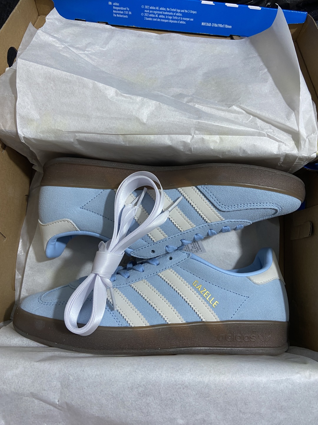 
【纯原版】Adidas Originals Gazelle Indoor  防滑低帮T头德训鞋 GZ复