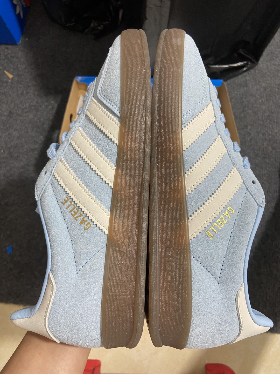 
【纯原版】Adidas Originals Gazelle Indoor  防滑低帮T头德训鞋 GZ复