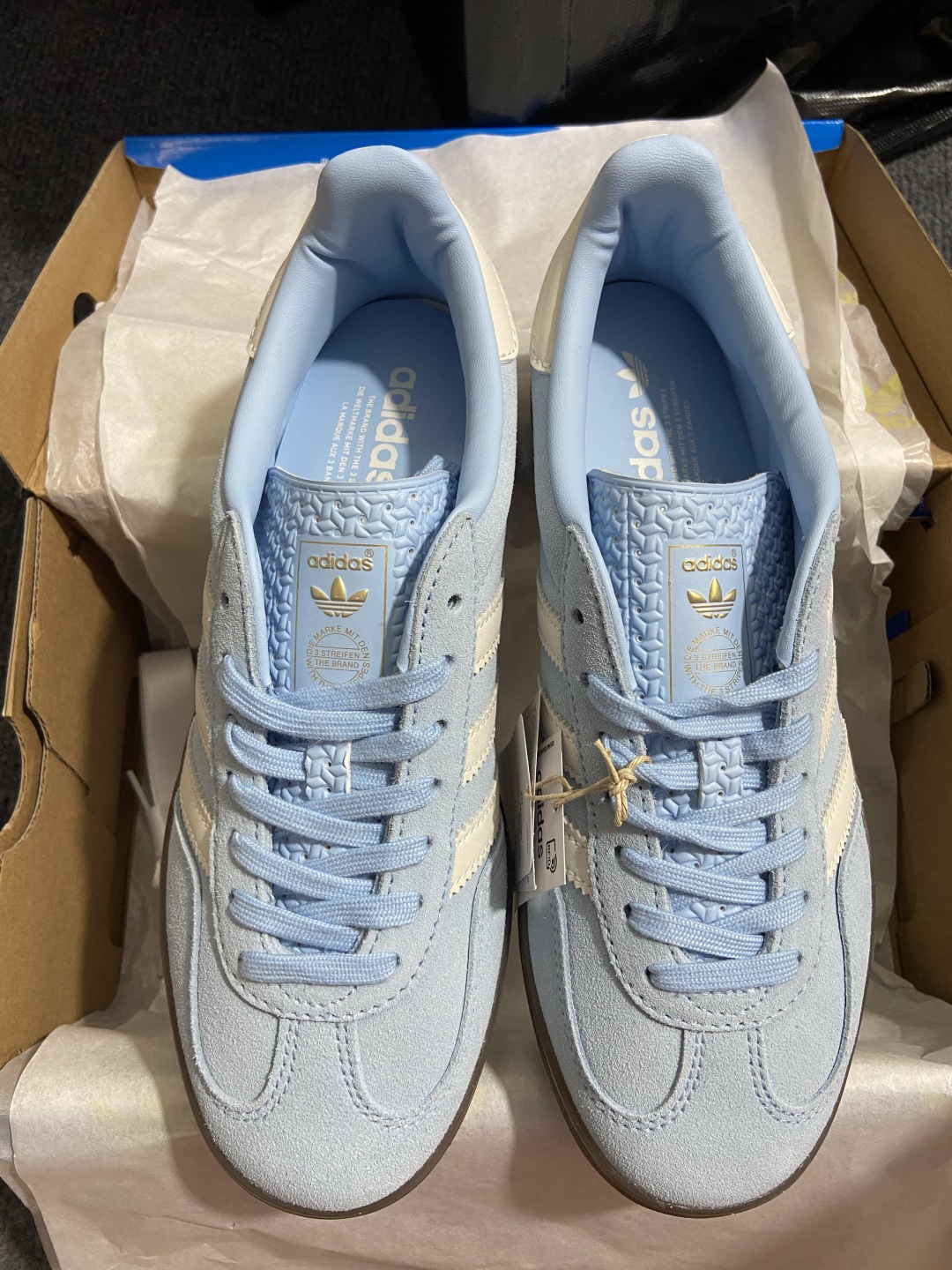 
【纯原版】Adidas Originals Gazelle Indoor  防滑低帮T头德训鞋 GZ复