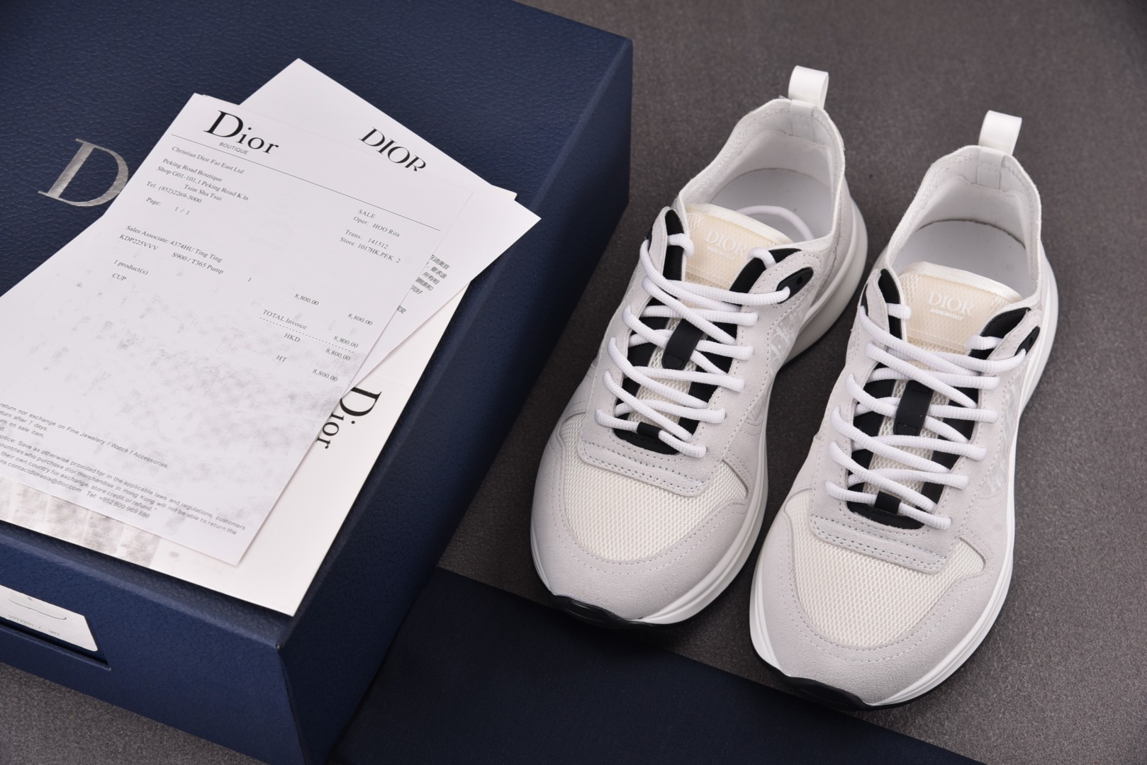 迪奥 尺码39-46

纯原版出品-Dior B25 Runner White 白色 YZ040
尺码：