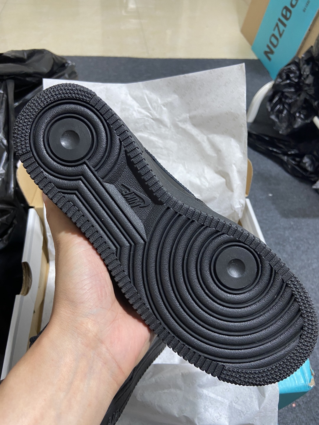 AF1黑魂low 尺码：36-41   40-47.5

纯原出品-AIR FORCE 1 '07系列男