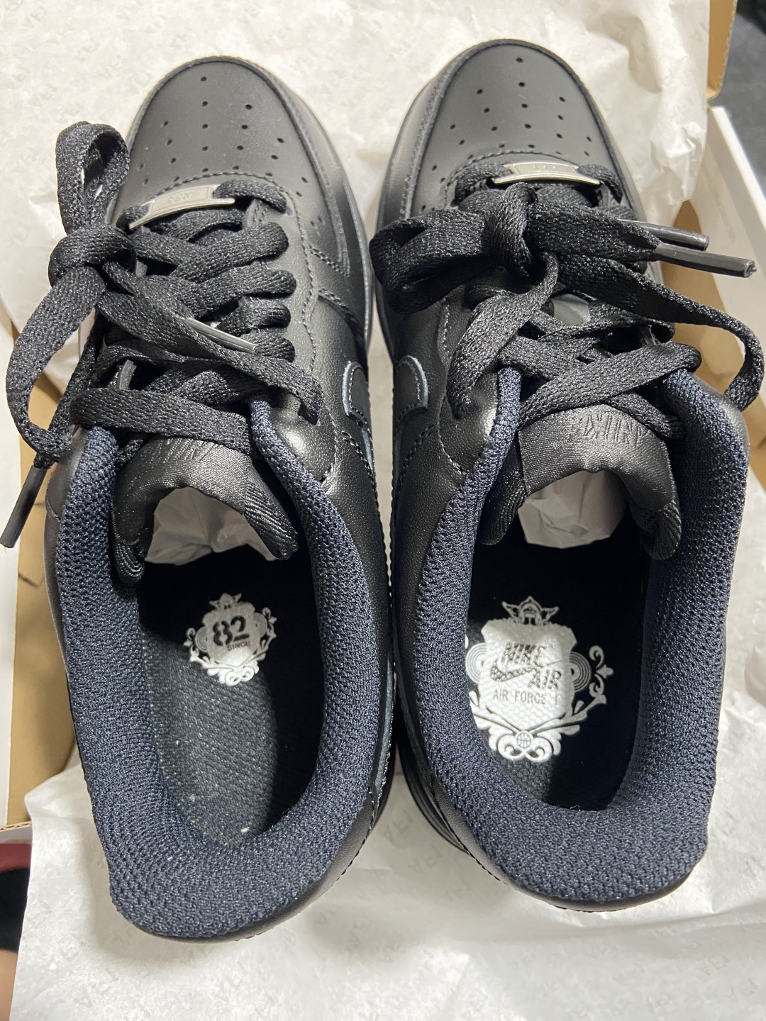 AF1黑魂low 尺码：36-41   40-47.5

纯原出品-AIR FORCE 1 '07系列男