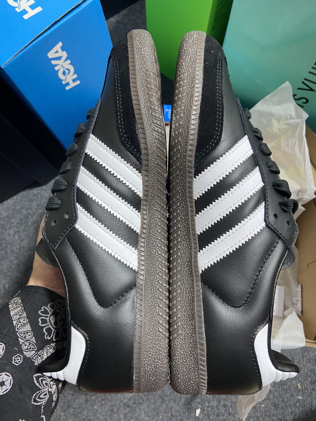 【原皮外贸xc】AD Original Samba OG 复古经典轻便板鞋 黑白 B75807 YZ0