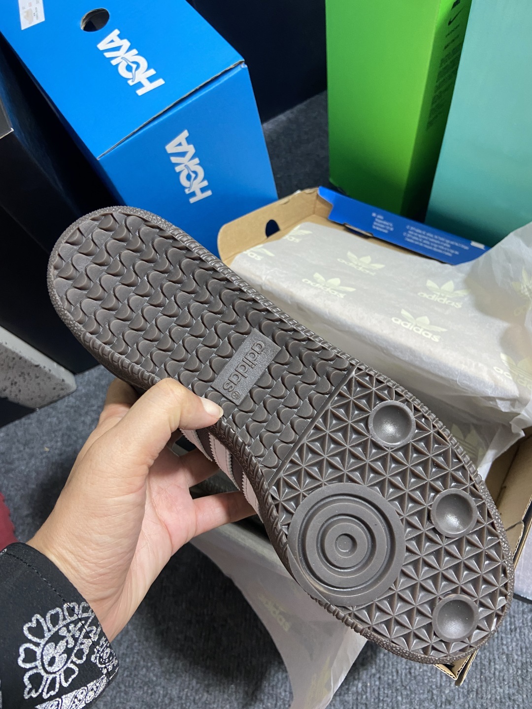 【原皮外贸xc】AD Original Samba OG 复古经典轻便板鞋 黑白 B75807 YZ0