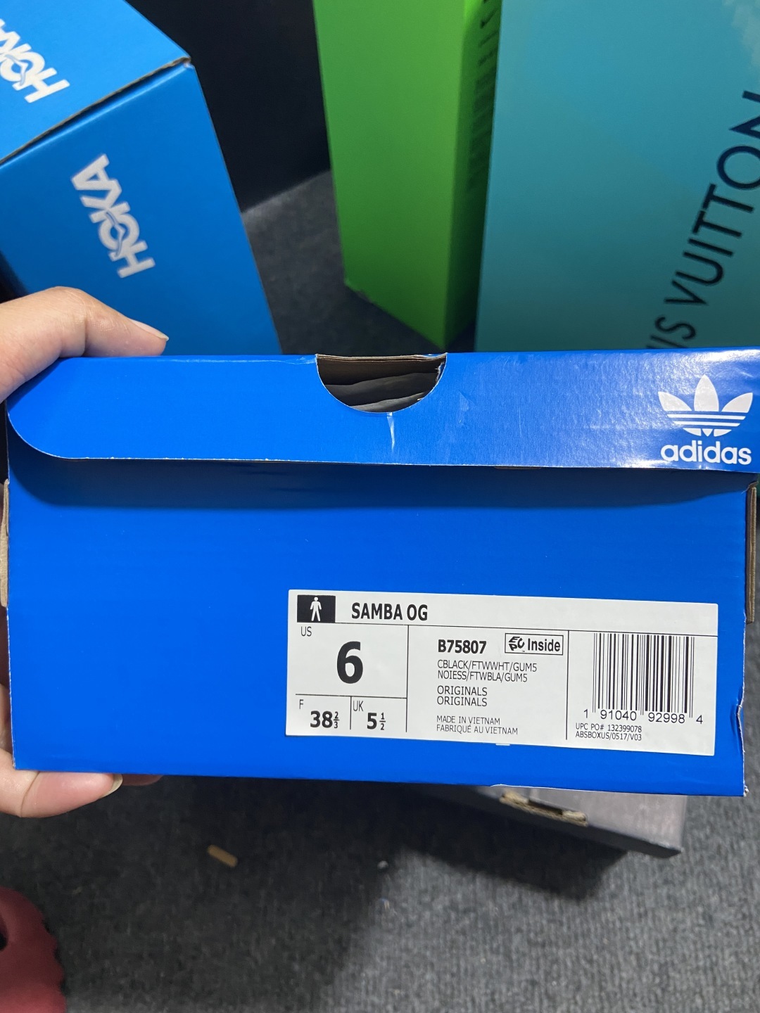 【原皮外贸xc】AD Original Samba OG 复古经典轻便板鞋 黑白 B75807 YZ0