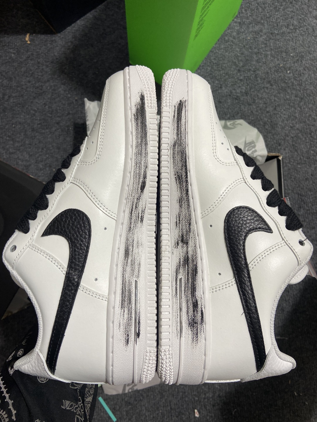 AF1权志龙2.0白 尺码：36-47.5

纯原版出品-韩式外贸-PEACEMINUSONE x Nk
