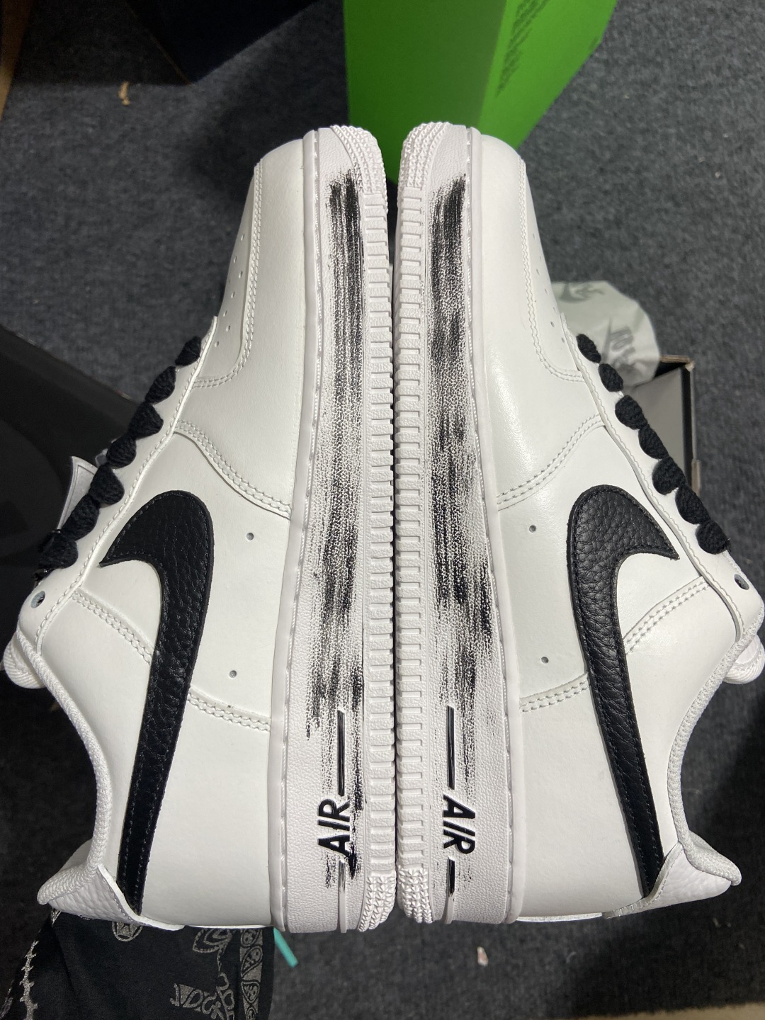 AF1权志龙2.0白 尺码：36-47.5

纯原版出品-韩式外贸-PEACEMINUSONE x Nk