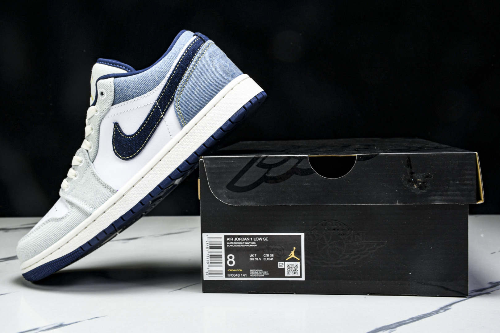 
AJ1 Low 尺码40-46

纯原版出品-Air Jordan 1 Low AJ1 乔1牛仔风潮 