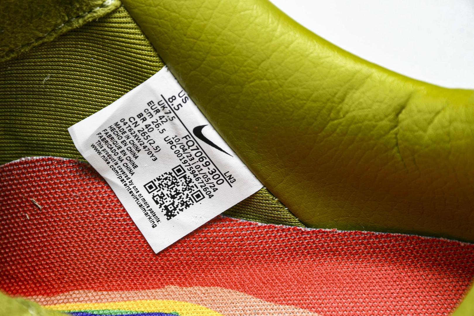 AF1皮蓬 尺码36-47.5

纯原版出品- Air Force 1 Low Cactus Plant