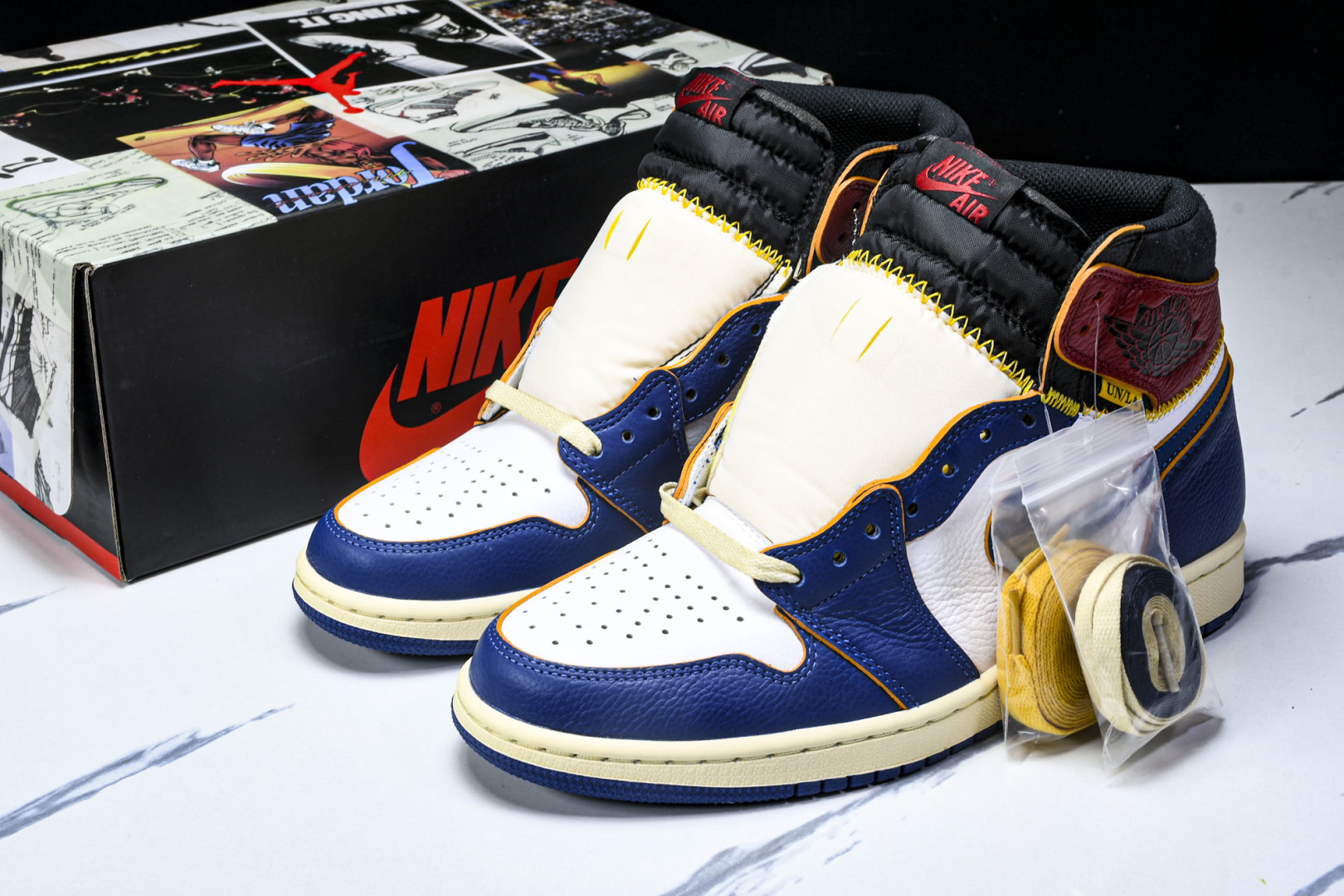 AJ高帮 尺码40-47.5

纯原版出品-Air Jordan 1 x Union AJ1 乔1 限量