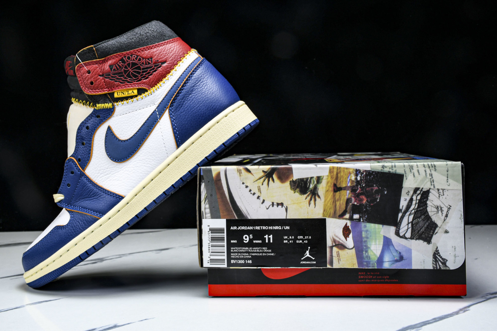 AJ高帮 尺码40-47.5

纯原版出品-Air Jordan 1 x Union AJ1 乔1 限量