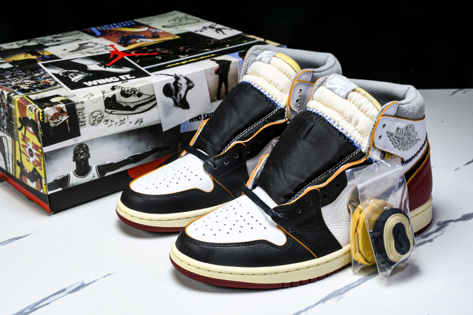 AJ高帮 尺码40-47.5

纯原版出品-Union x Air Jordan 1 Retro Hig