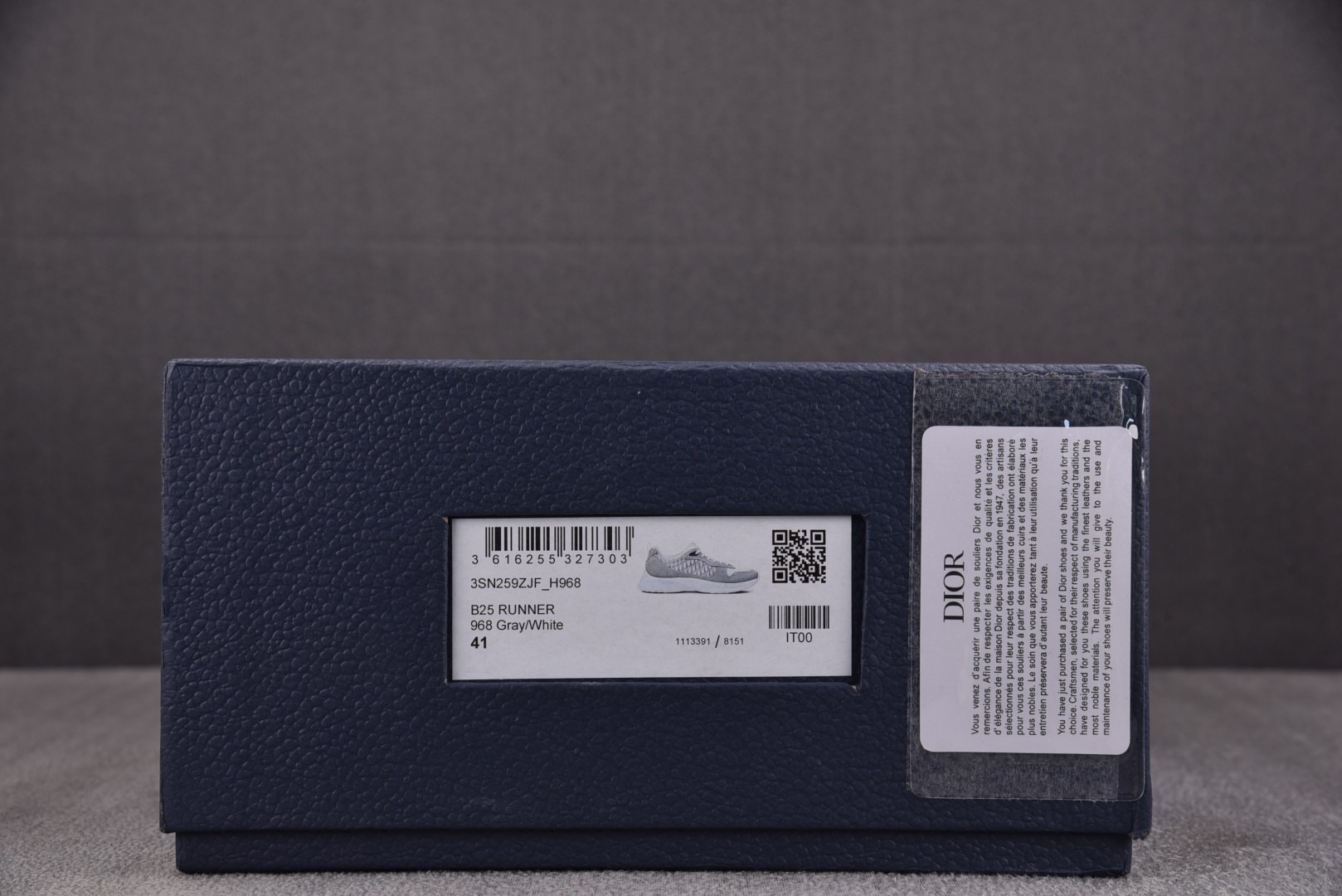 Dior 尺码40-46

纯原版出品-Dior B25 Runner White Grey 白灰 YZ