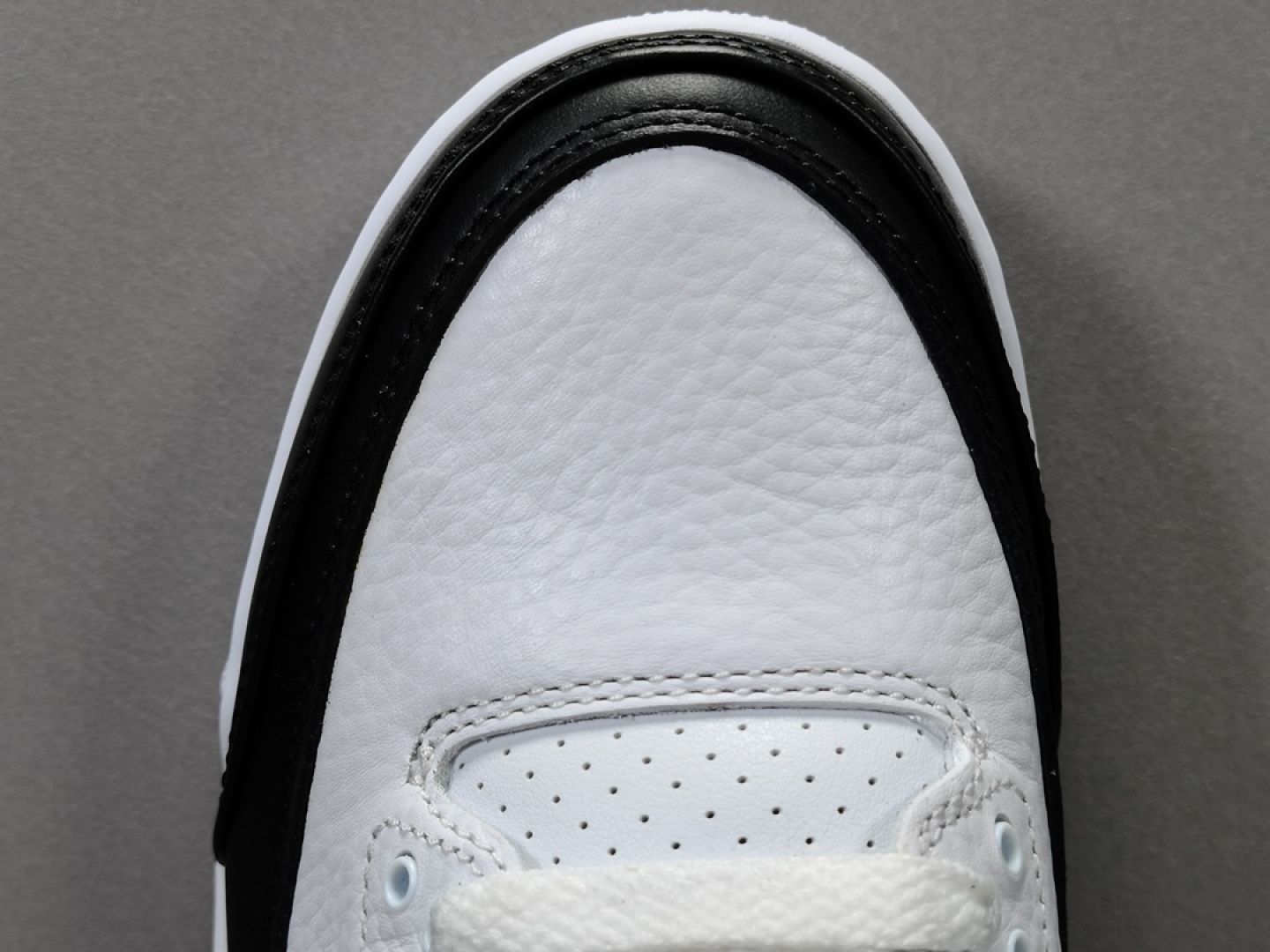  福利特价
【纯原：乔3】藤原浩黑白 闪电  Air jordan 3  X fragment，货号：D