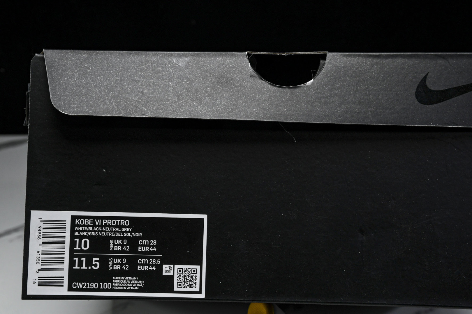 科比6 尺码40-50.5

纯原版出品-Kobe 6 Protro“White Del Sol”蛋白黄