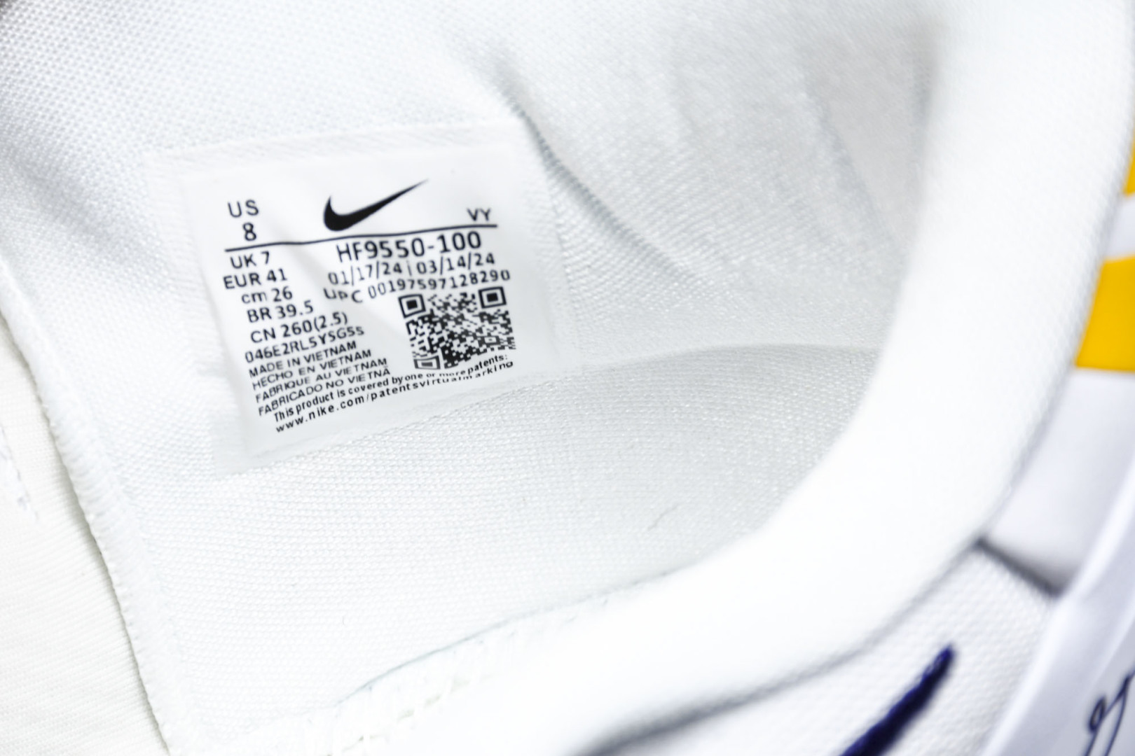 科比8 尺码40-50.5

纯原版出品-NK  Kobe 8 Protro Lakers Home 湖