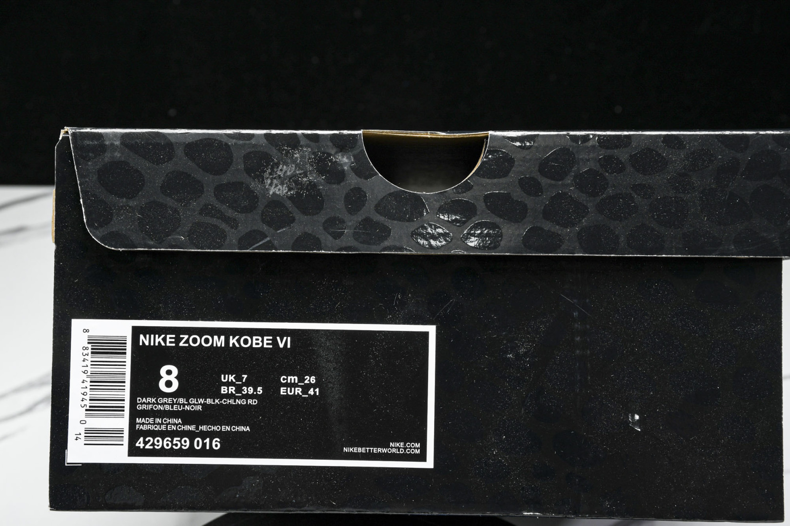 科比6 尺码40-50.5

纯原版出品-NK Zoom Kobe 6“Dark Knight”黑暗骑士