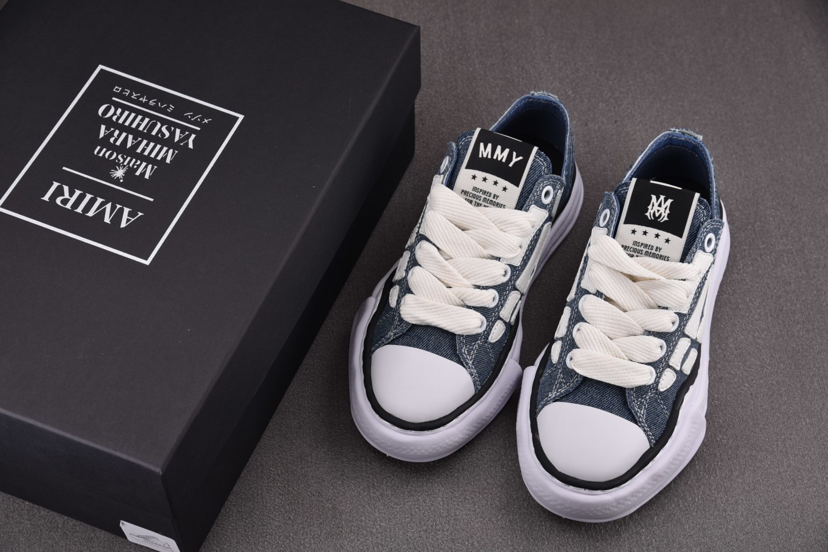 MMY 尺码36-45

纯原版出品-AMIRI x MIHARA YASUHIRO 蓝白 No.730