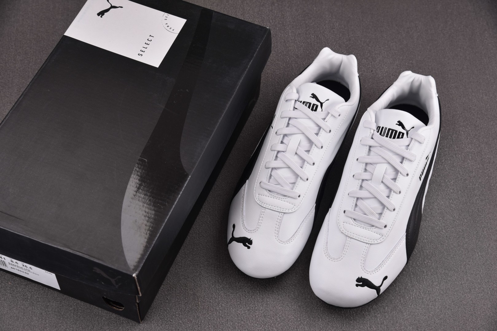 Puma 尺码36-45

纯原版出品-Puma SPeedcat Leather White Blac