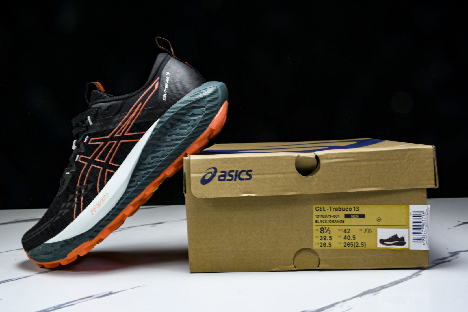  Asics Gel-Trabuco 13 亚瑟士复古透气休闲鞋缓震男子耐磨跑步鞋 1011B973-0
