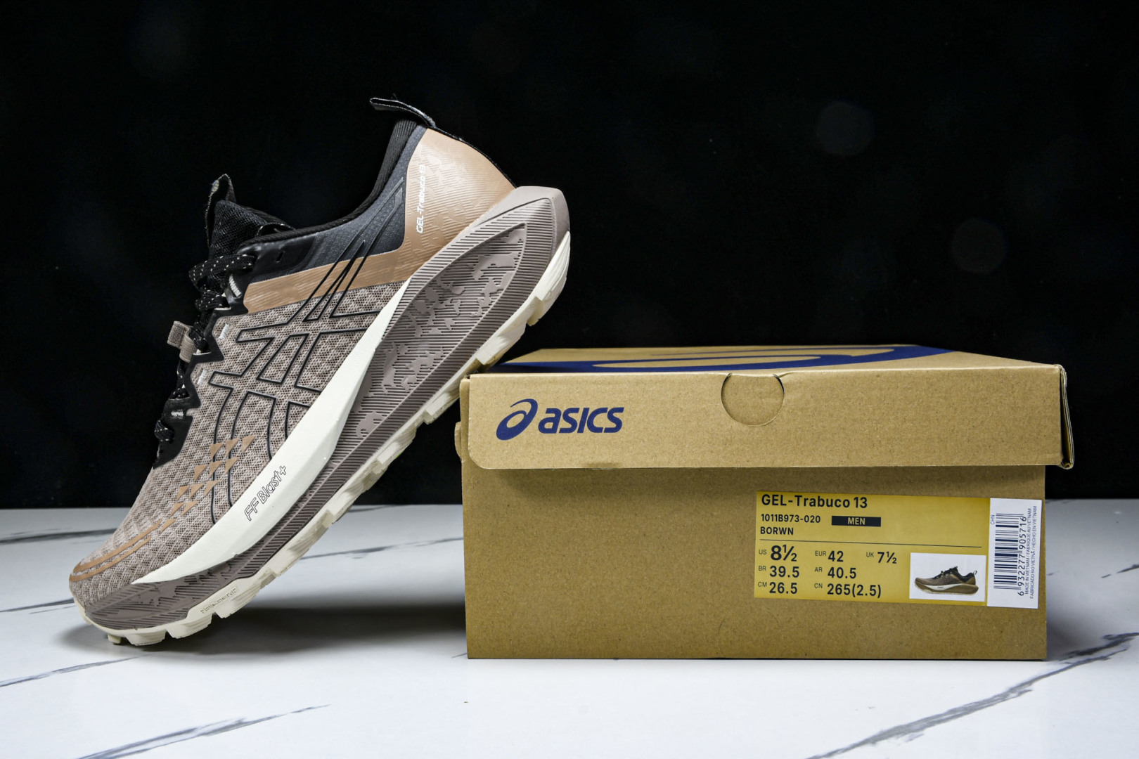  Asics Gel-Trabuco 13 亚瑟士复古透气休闲鞋缓震男子耐磨跑步鞋 1011B973-0