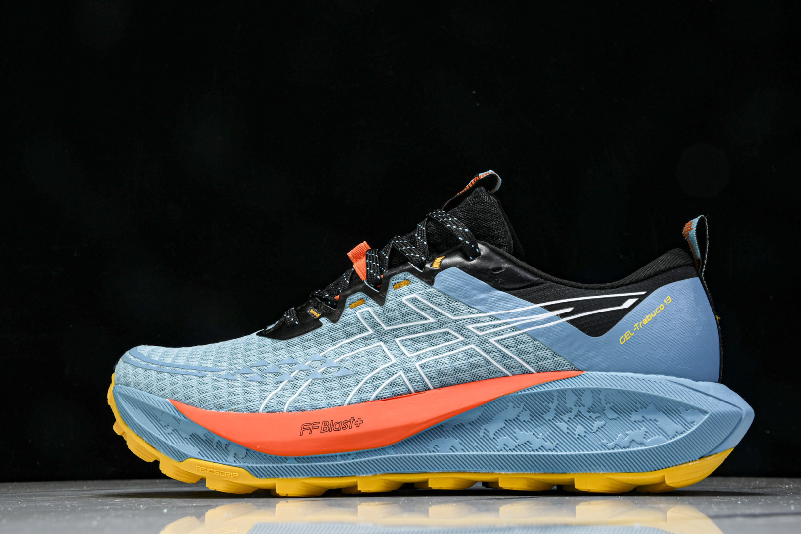  Asics Gel-Trabuco 13 亚瑟士复古透气休闲鞋缓震男子耐磨跑步鞋 1011B973-4