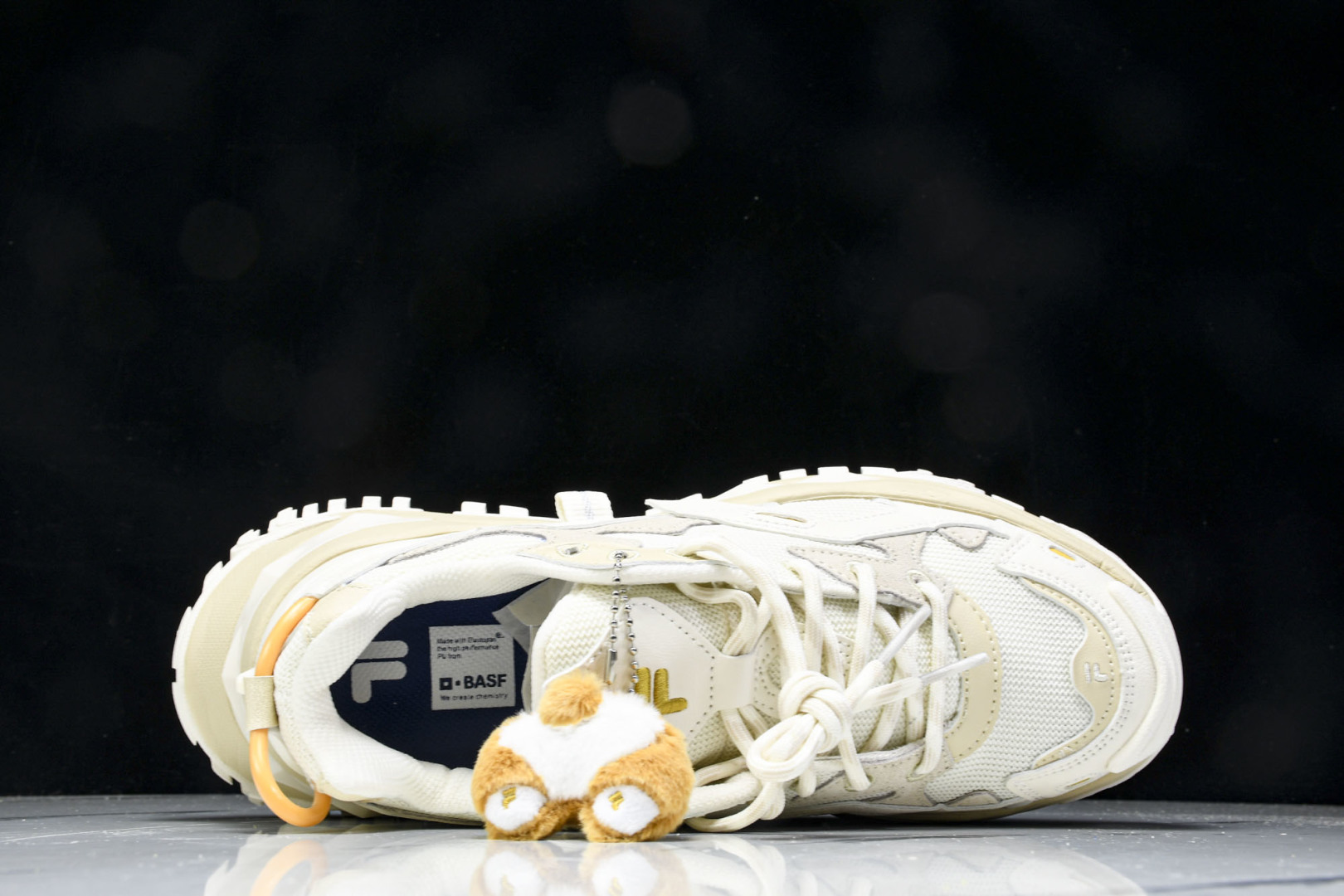  Fila Fusion 斐乐潮牌厚底硬糖休闲老爹鞋 T12WFGB 尺寸 35.5 36 36.5 3