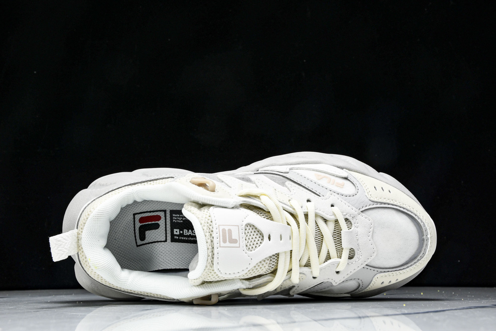  Fila Fusion 蕨草2.0 斐乐潮牌休闲老爹鞋 F12WFAB 尺寸 35.5 36 36.5