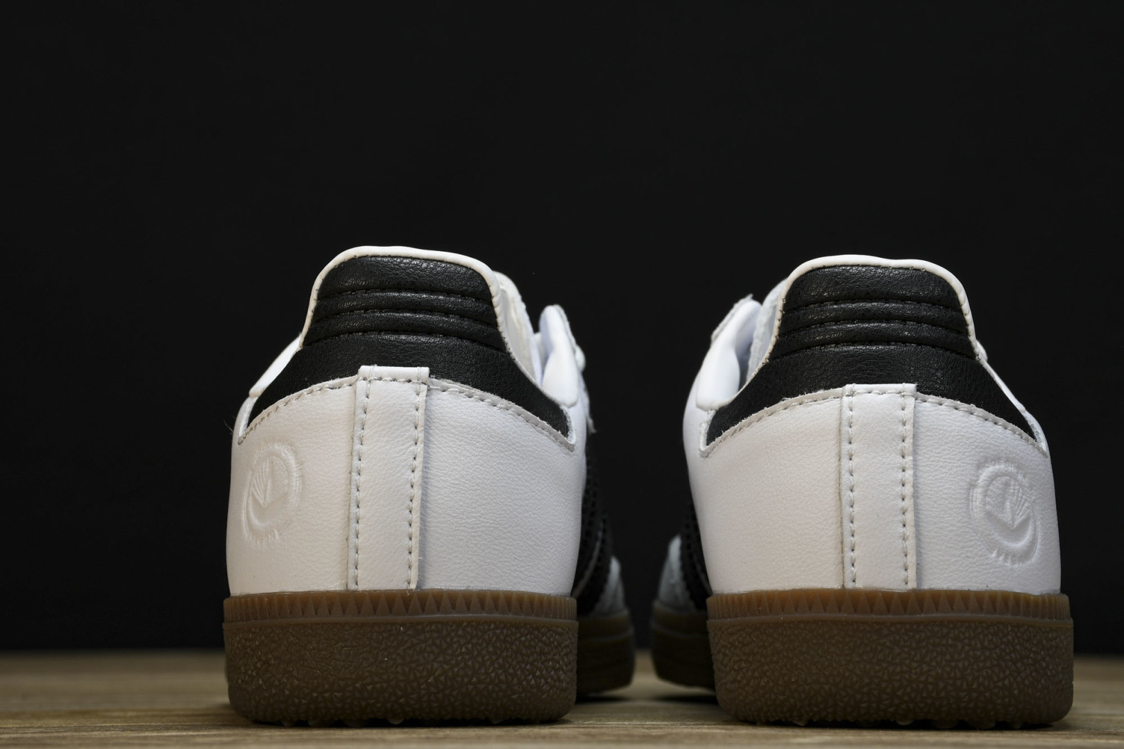 (童鞋)Ad Originals Samba 白黑灰 FW2427尺码：26 27 28 29 30 3