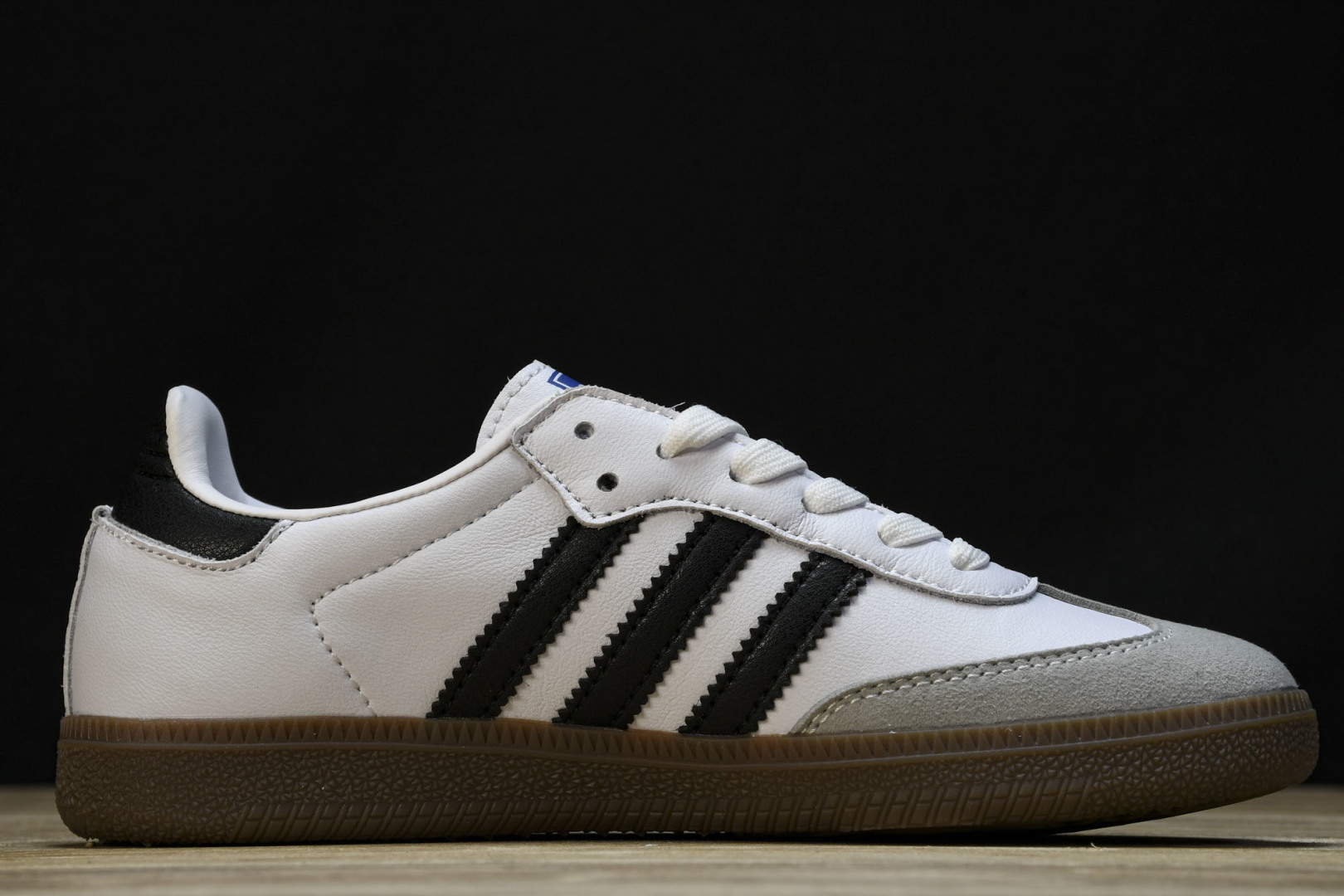 (童鞋)Ad Originals Samba 白黑灰 FW2427尺码：26 27 28 29 30 3