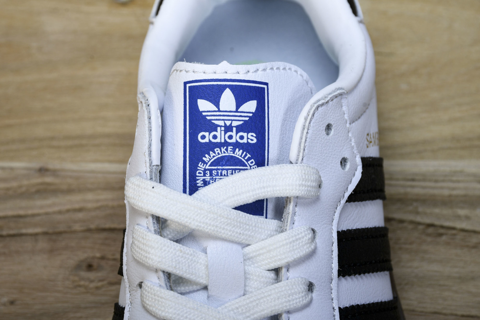 (童鞋)Ad Originals Samba 白黑灰 FW2427尺码：26 27 28 29 30 3