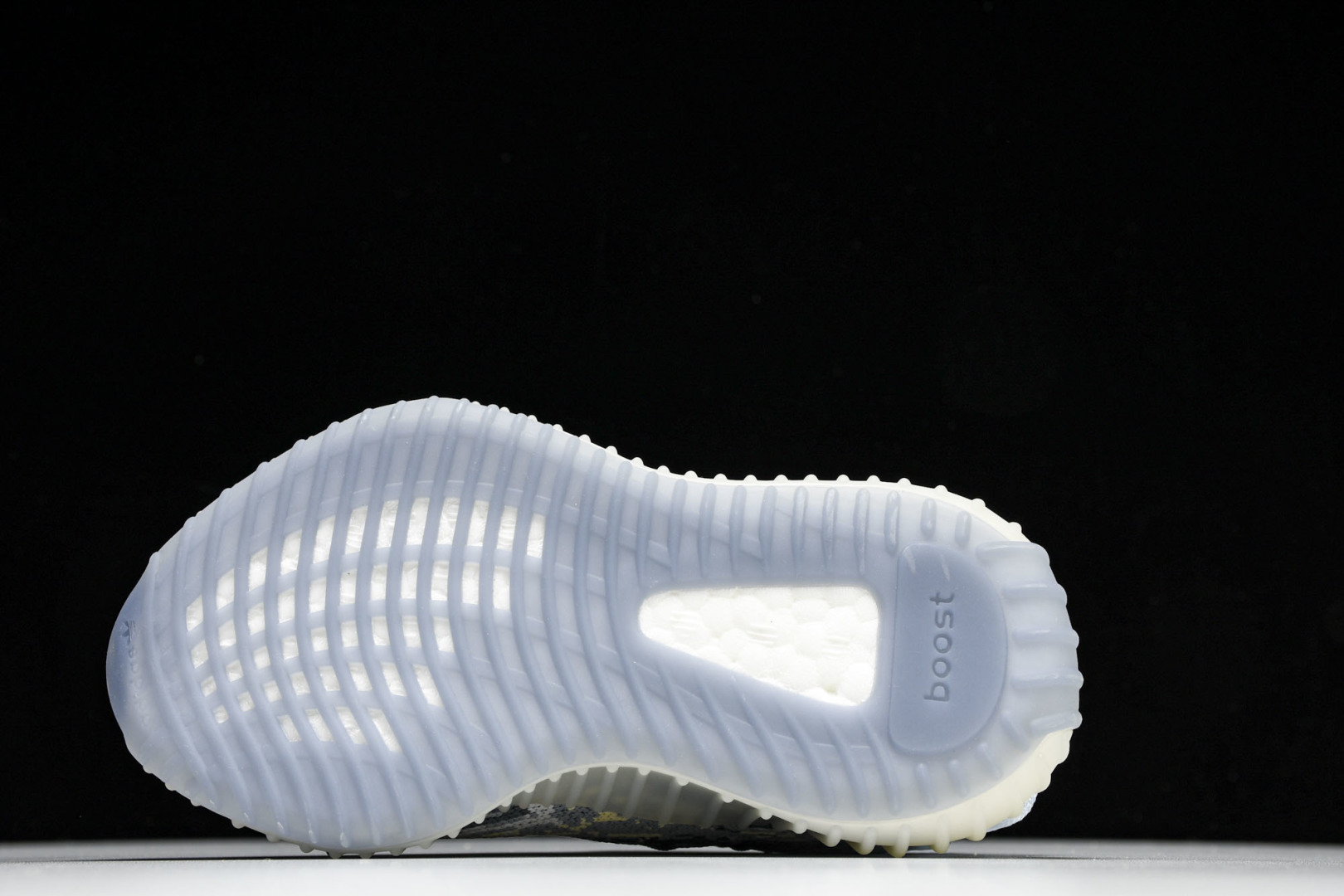 (儿童鞋)YEEZY BOOST 350 V2 真爆软底大小童运动鞋 海之蓝 FW3766#真爆底 魔术