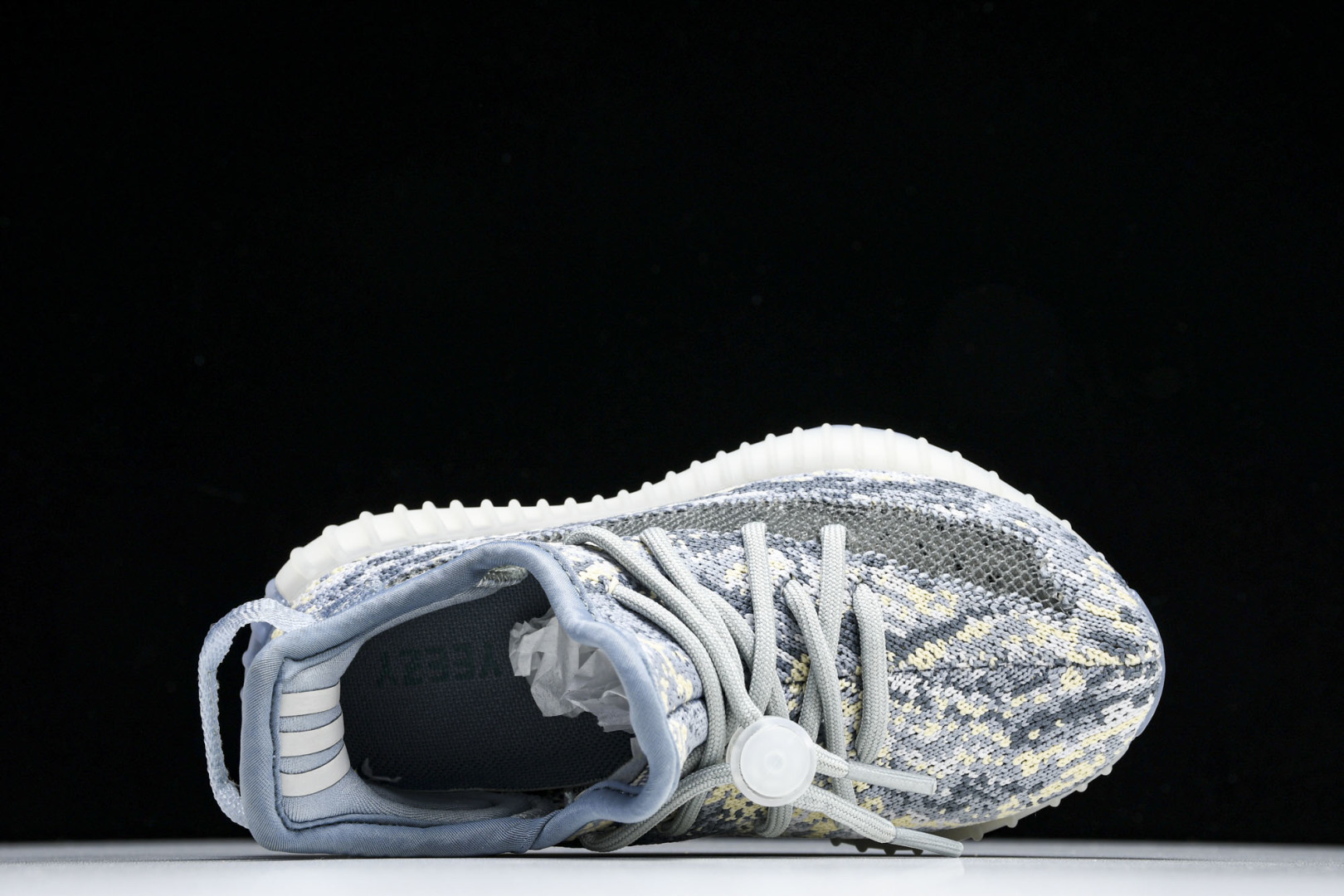 (儿童鞋)YEEZY BOOST 350 V2 真爆软底大小童运动鞋 海之蓝 FW3766#真爆底 魔术