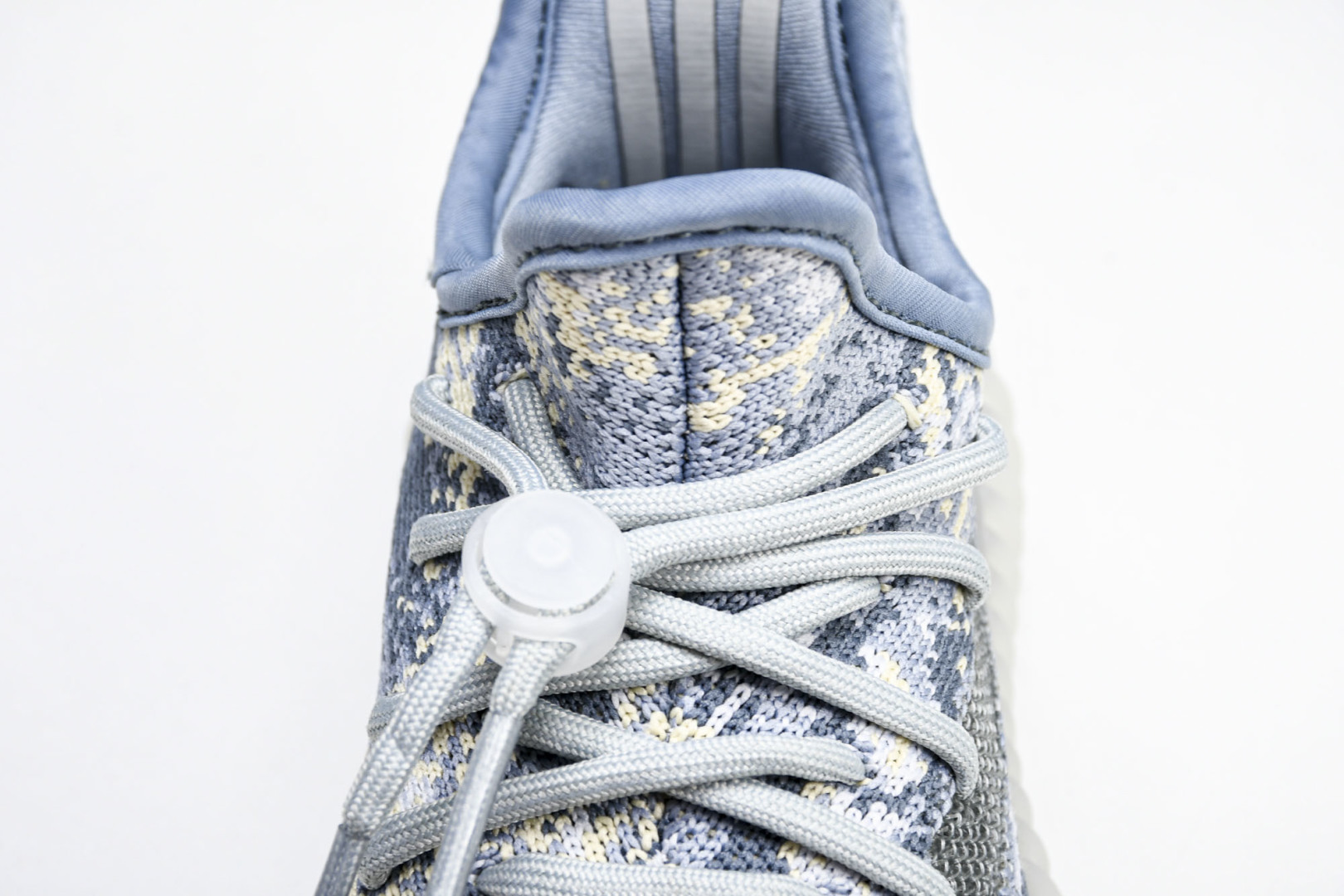 (儿童鞋)YEEZY BOOST 350 V2 真爆软底大小童运动鞋 海之蓝 FW3766#真爆底 魔术