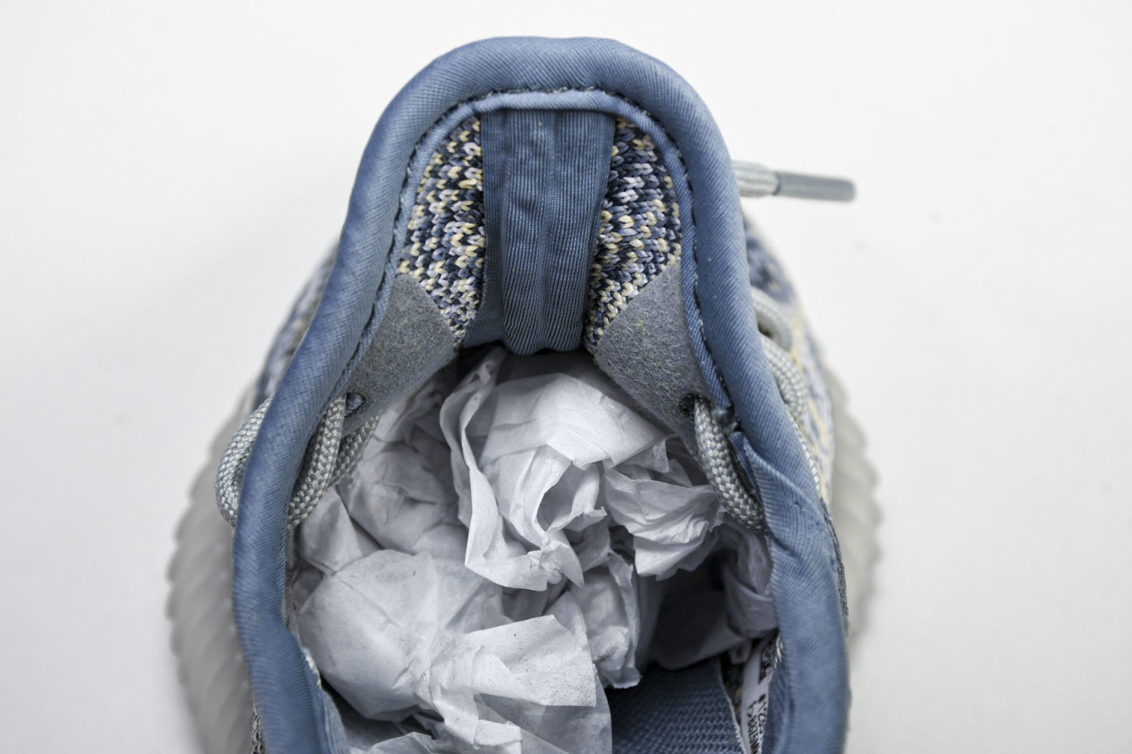 (儿童鞋)YEEZY BOOST 350 V2 真爆软底大小童运动鞋 海之蓝 FW3766#真爆底 魔术