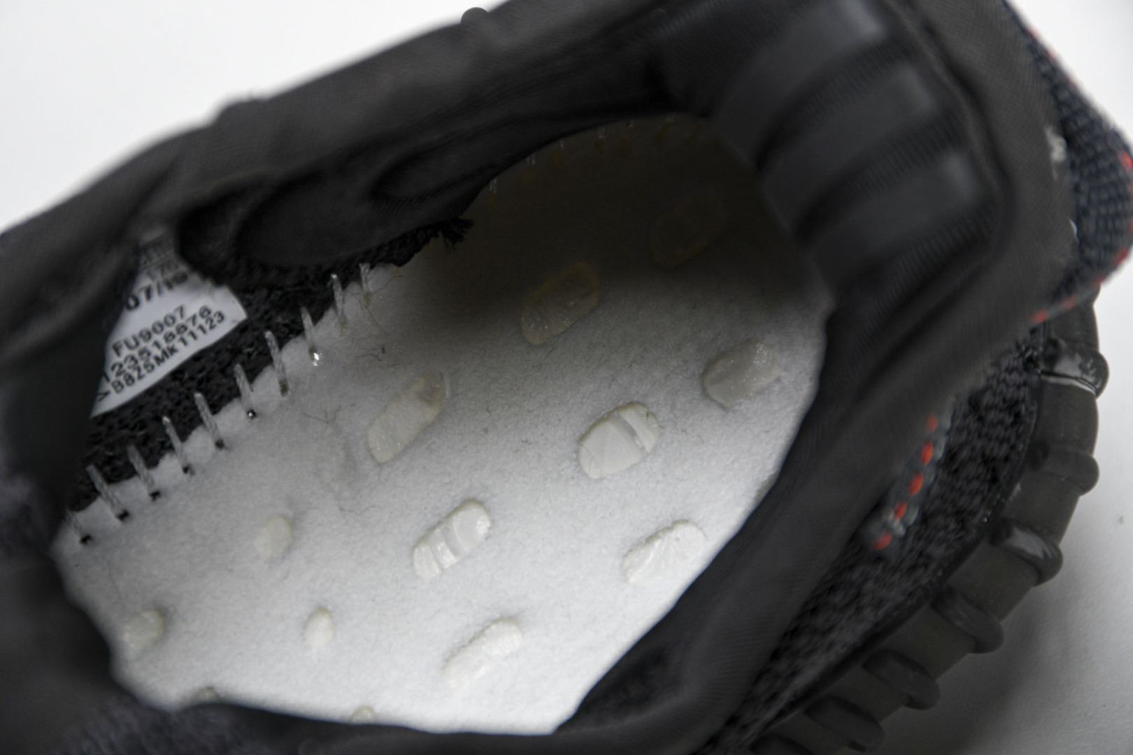 (儿童鞋)YEEZY BOOST 350 V2 真爆软底大小童运动鞋 黑满天星 FU9007#真爆底 魔