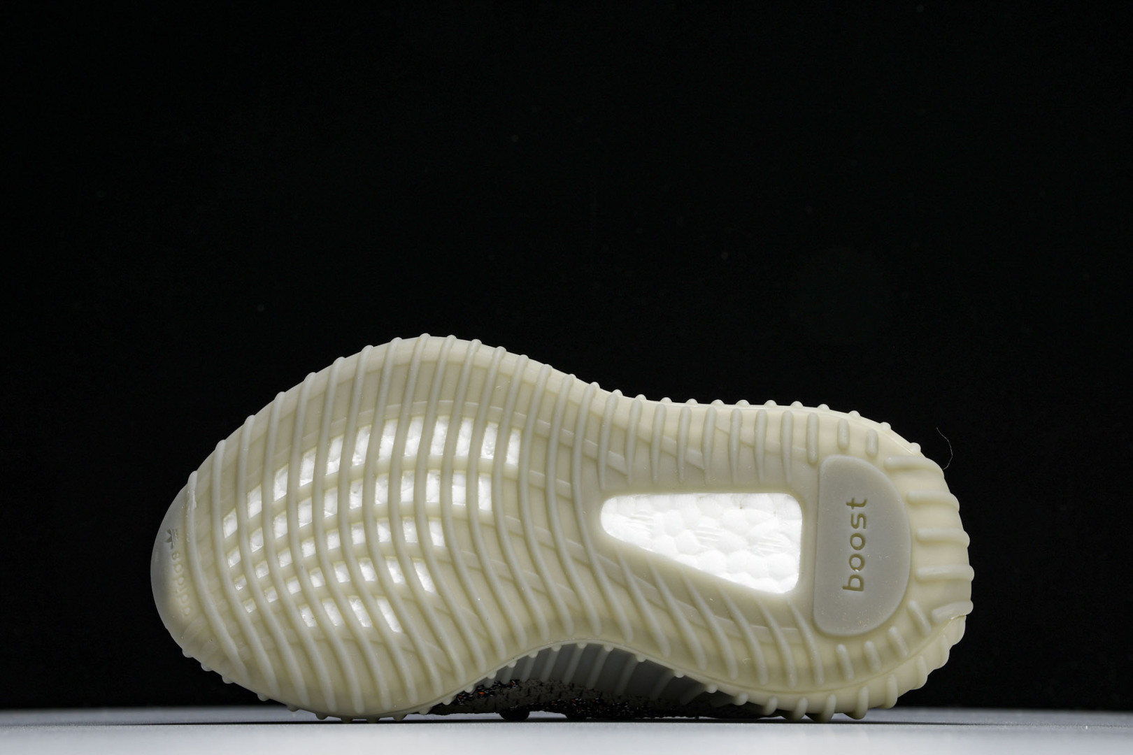 (儿童鞋)YEEZY BOOST 350 V2 真爆软底大小童运动鞋 灰橙满天星 GW1229#真爆底 