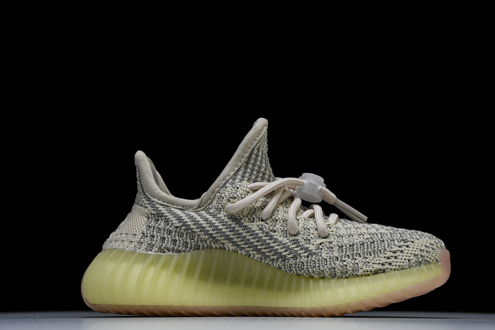 (儿童鞋)YEEZY BOOST 350 V2 真爆软底大小童运动鞋 天鹅白满天星 FW5318#真爆底