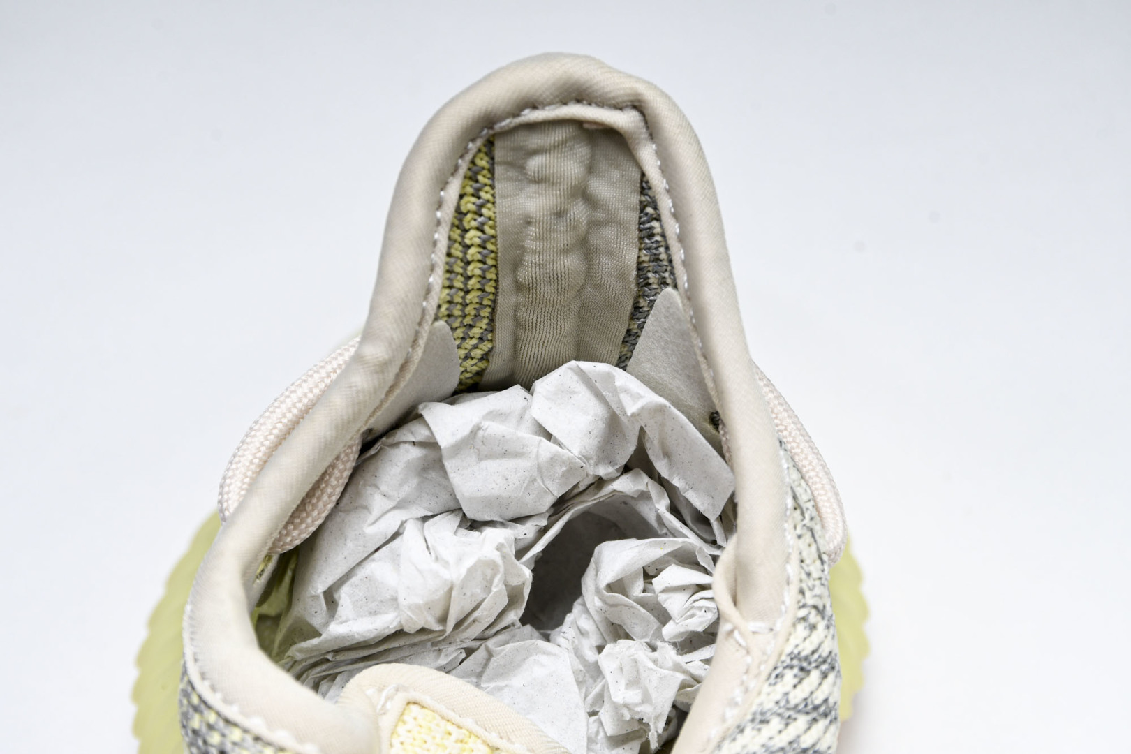 (儿童鞋)YEEZY BOOST 350 V2 真爆软底大小童运动鞋 天鹅白满天星 FW5318#真爆底