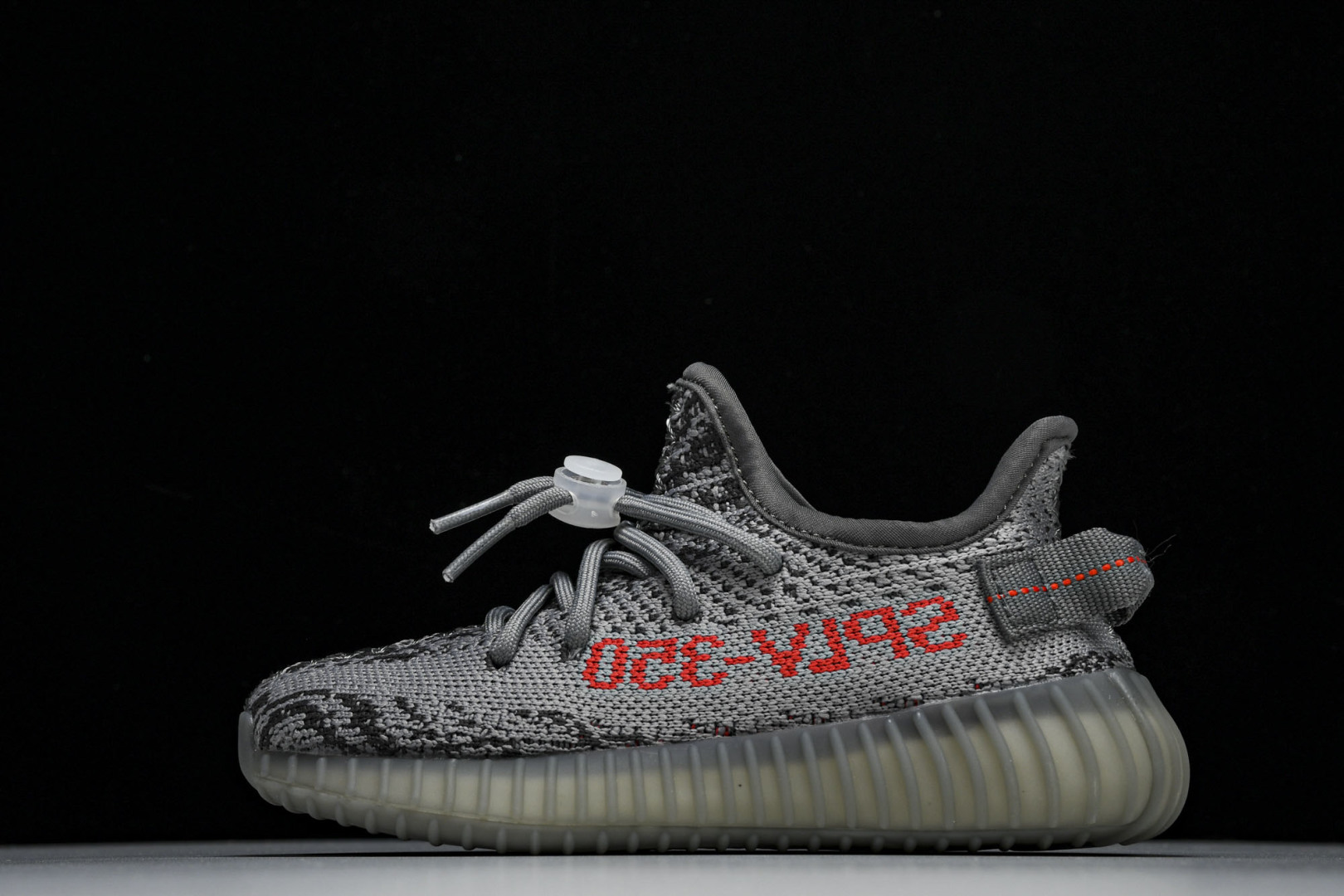 (儿童鞋)YEEZY BOOST 350 V2 真爆软底大小童运动鞋 新灰橙 AH2203#真爆底 魔术