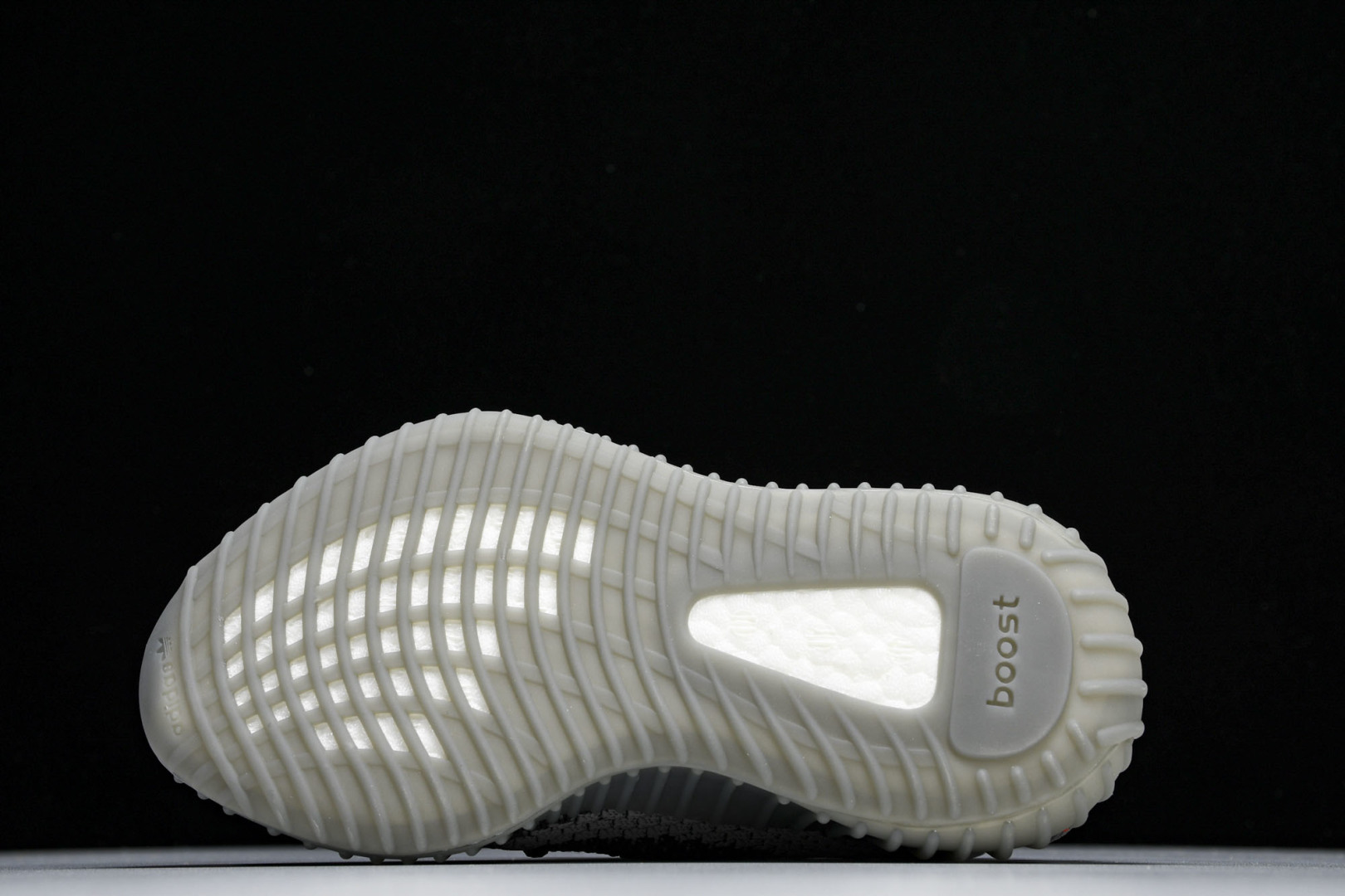 (儿童鞋)YEEZY BOOST 350 V2 真爆软底大小童运动鞋 新灰橙 AH2203#真爆底 魔术