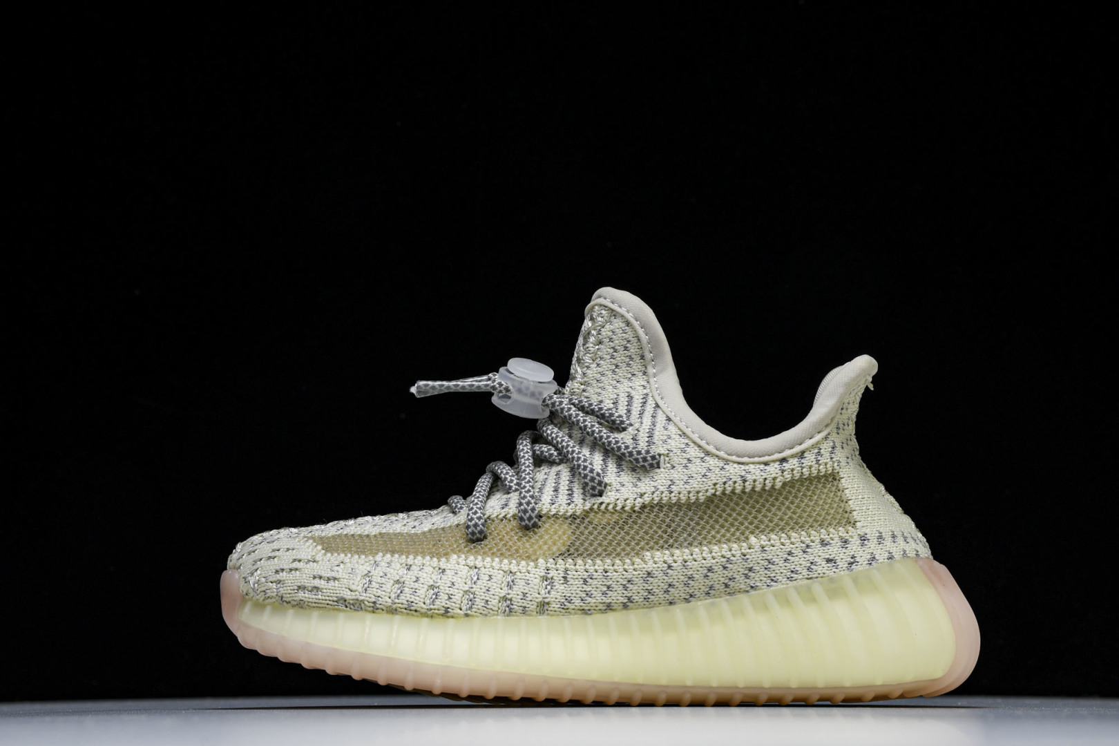 (儿童鞋)YEEZY BOOST 350 V2 真爆软底大小童运动鞋 须白满天星 FV3254#真爆底 
