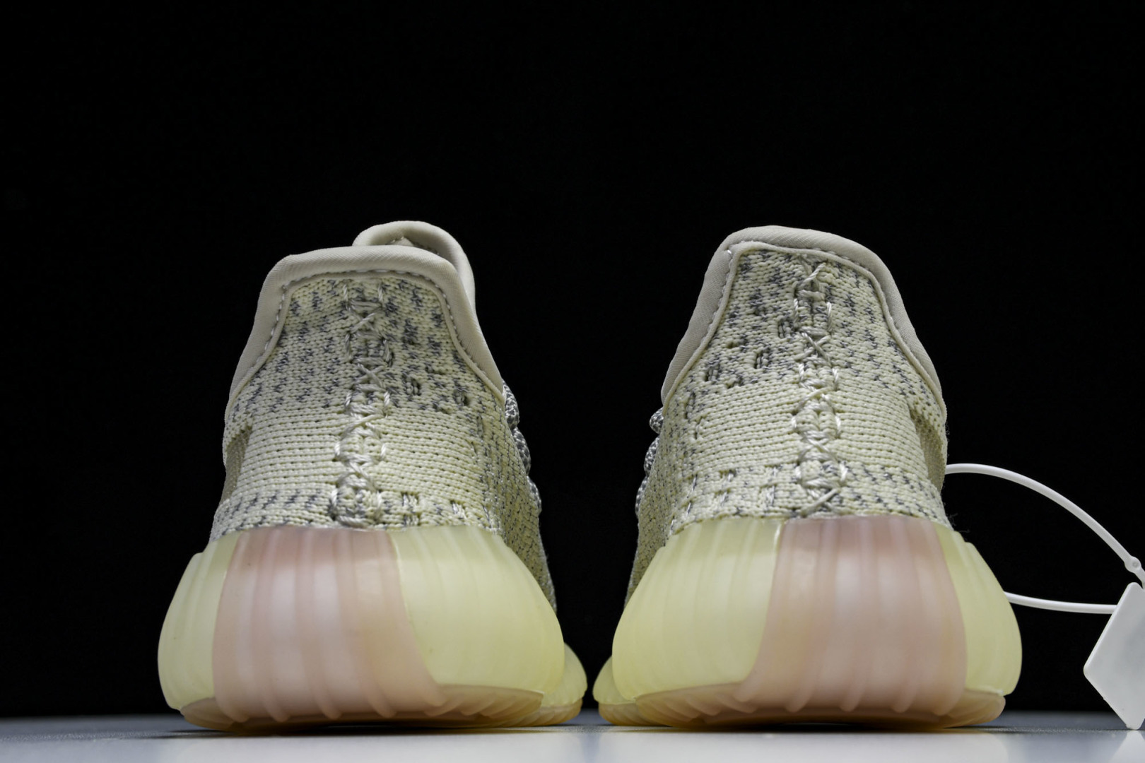 (儿童鞋)YEEZY BOOST 350 V2 真爆软底大小童运动鞋 须白满天星 FV3254#真爆底 